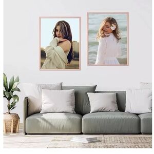 Anozie 16x24 Picture Frame Rose, 16 x 24 Picture Frames with HD Plexiglass2 Pack